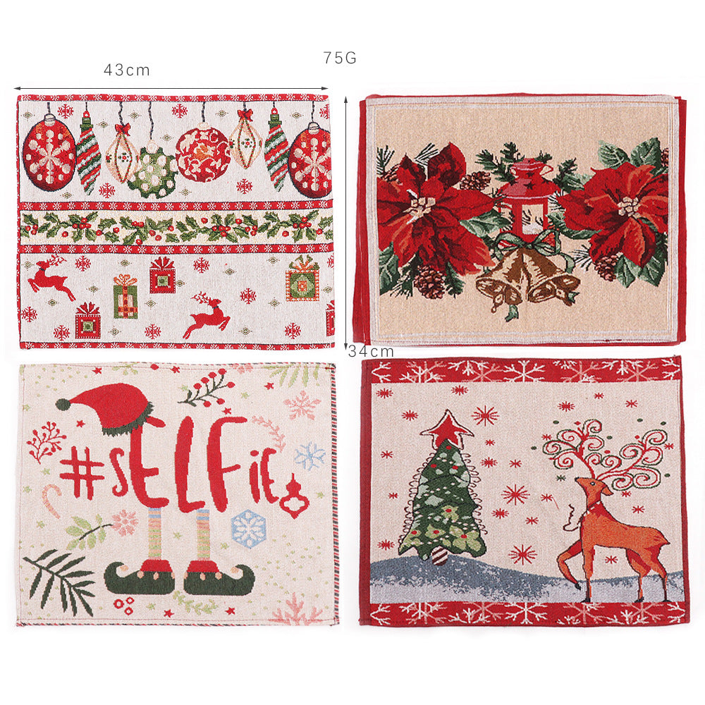 Christmas Placemats for Festive, Protected Holiday Tables