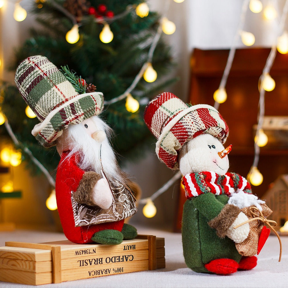 Christmas Standing Dolls for Cozy Traditional Decor
