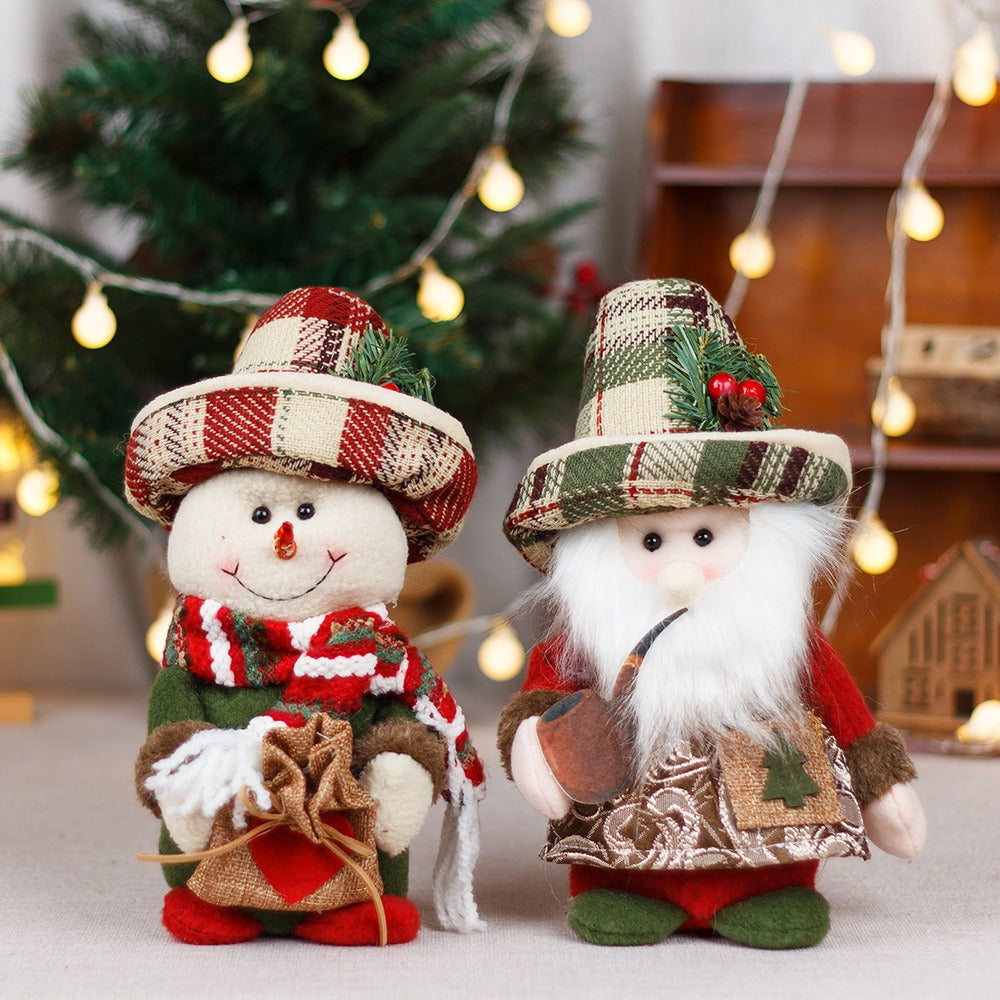 Christmas Standing Dolls for Cozy Traditional Decor