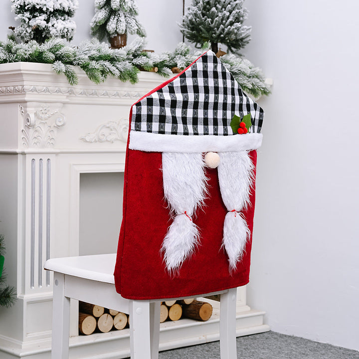 Christmas Chair Covers Santa Set for Festive Dining