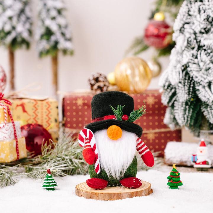 Christmas Gnome Set for Cozy Festive Tabletop Charm