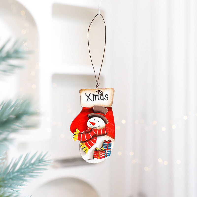Hand-Painted Christmas Ornaments – Santa & Snowman