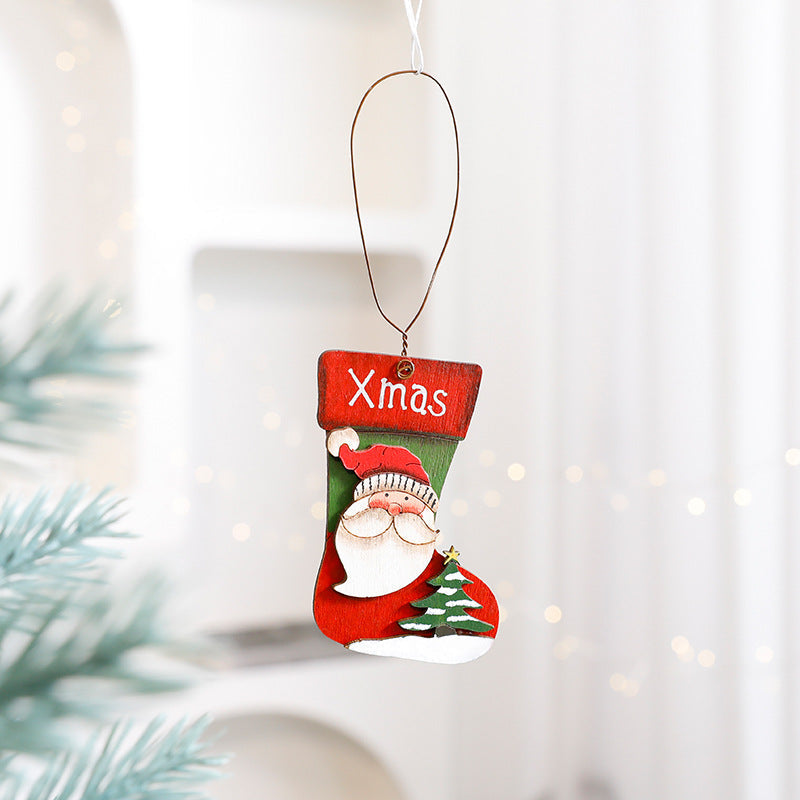 Hand-Painted Christmas Ornaments – Santa & Snowman