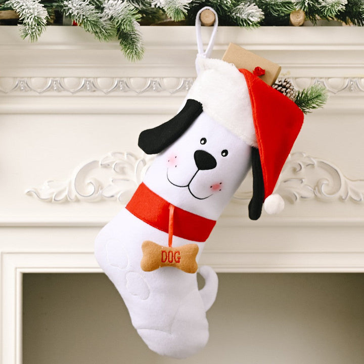 Christmas Dog Stockings Pair | Playful Holiday Decor