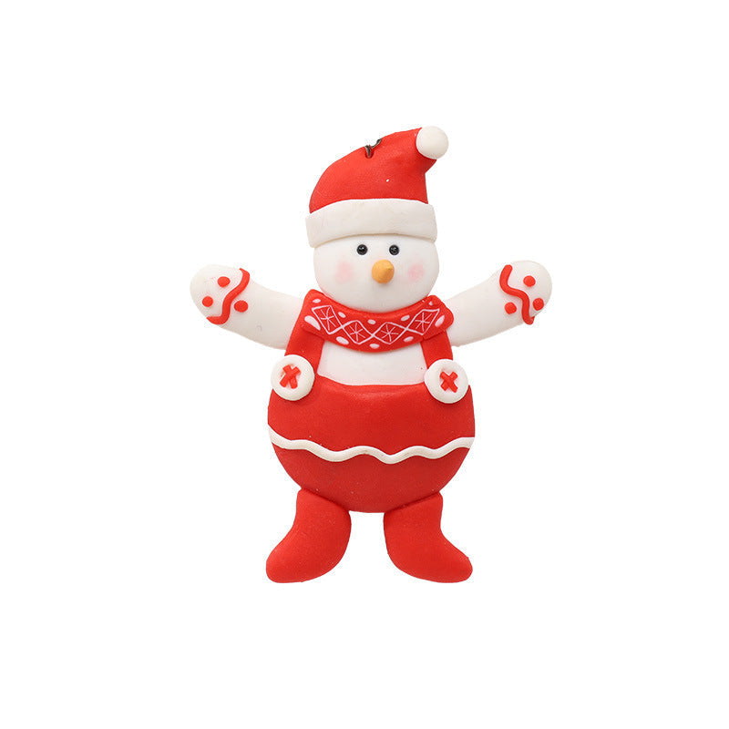 Christmas Gingerbread Magnets for a Festive Fridge