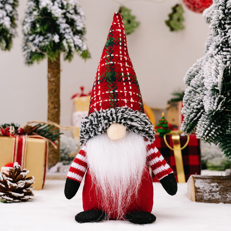 Christmas Gnome Set for Cozy Holiday Mantel Decor