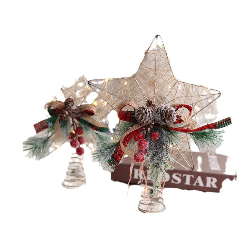 Christmas Star Centerpiece With Cozy Warm White Lights