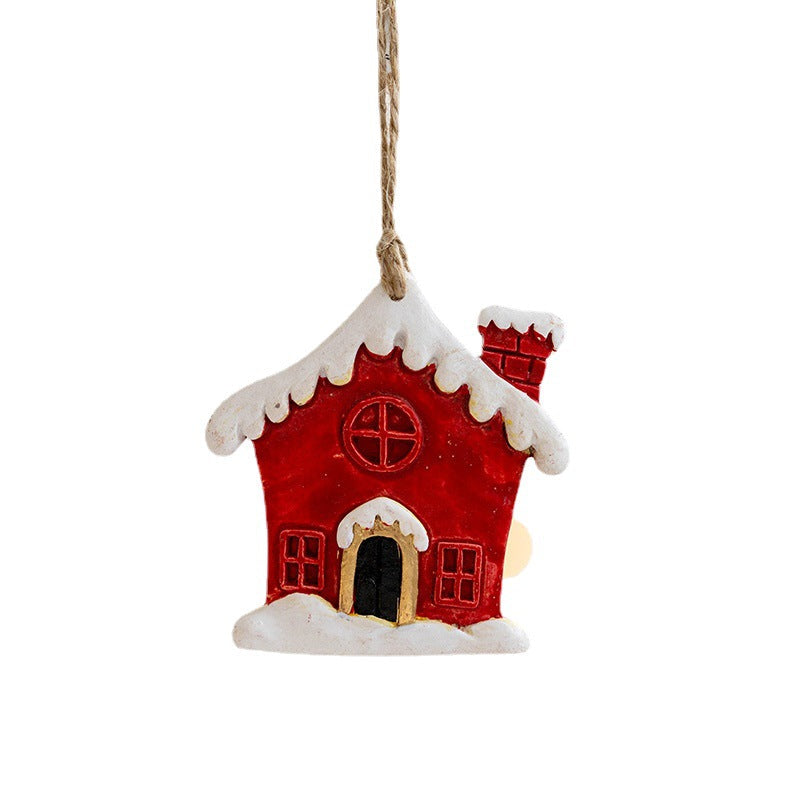 Christmas Ornaments Four-Piece Festive Pendant Set
