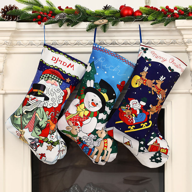 Christmas Stockings for Mantels & Gift-Filled Cheer