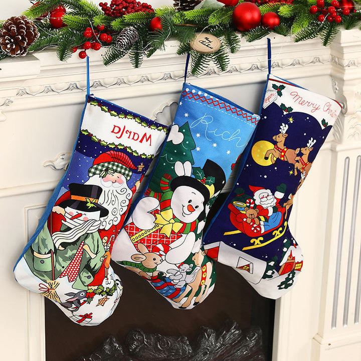 Christmas Stockings for Mantels & Gift-Filled Cheer