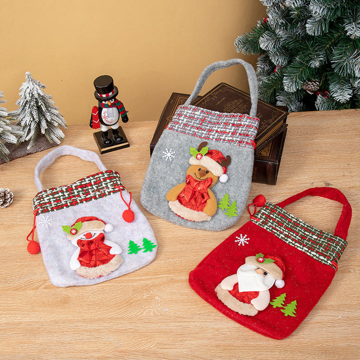 Christmas Gift Bag for Reusable Festive Packaging