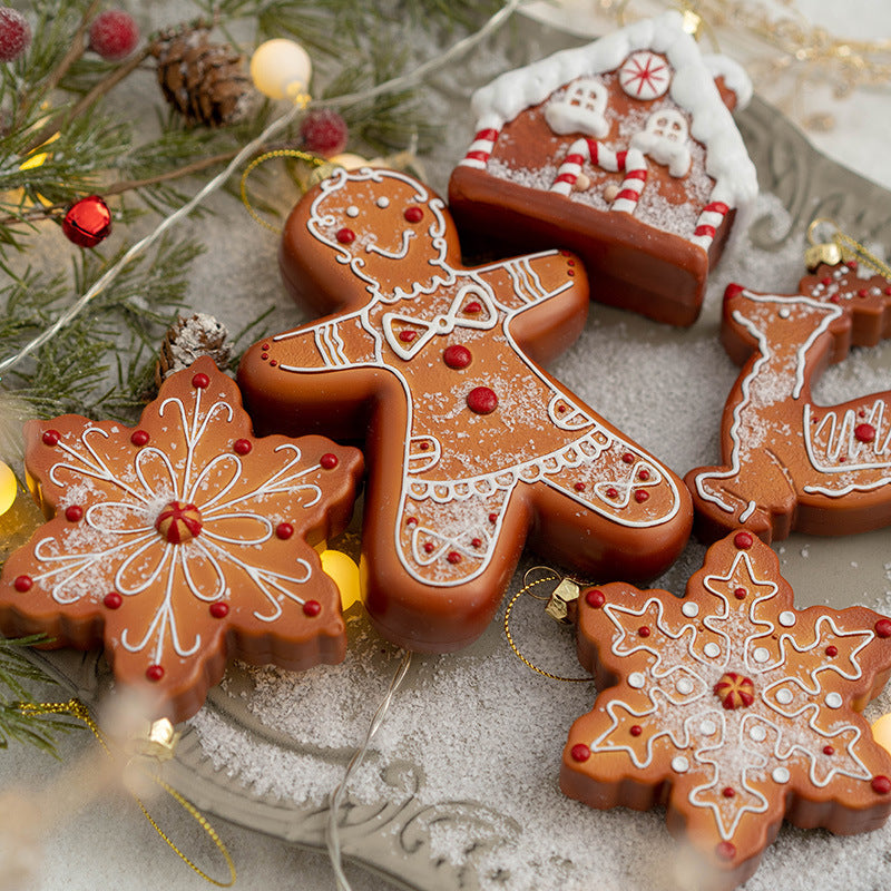 Christmas Gingerbread Ornaments for Cozy Tree Decor