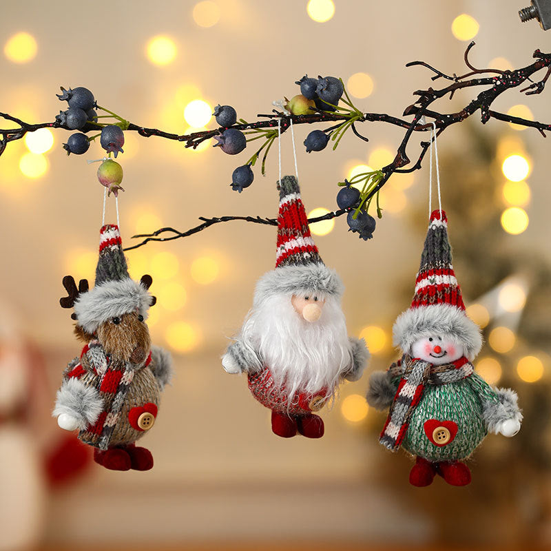Christmas Character Ornaments for Festive Tree Charm
