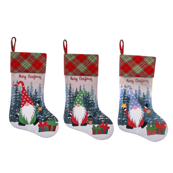 Christmas Stockings Set of 3 for Festive Mantels