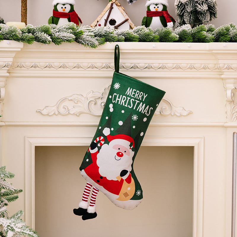 Christmas Stockings With Playful Holiday Charm Set