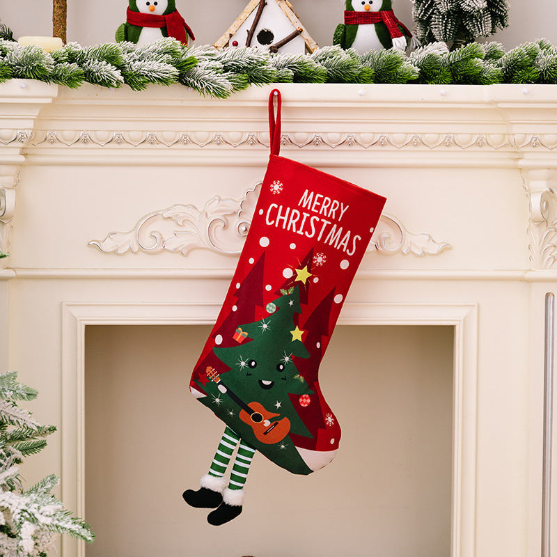 Christmas Stockings With Playful Holiday Charm Set