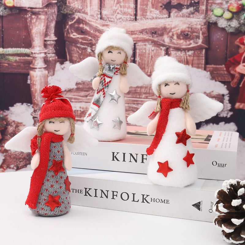 Christmas Tree Ornaments: Cozy Character Pendants