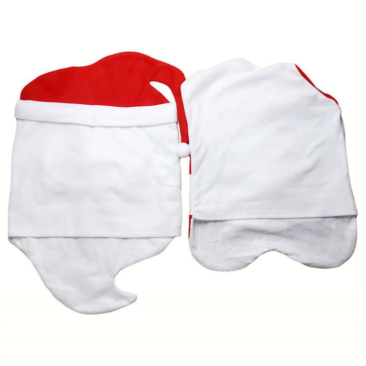 Christmas Chair Covers for Dining Chairs | 2-Piece Set
