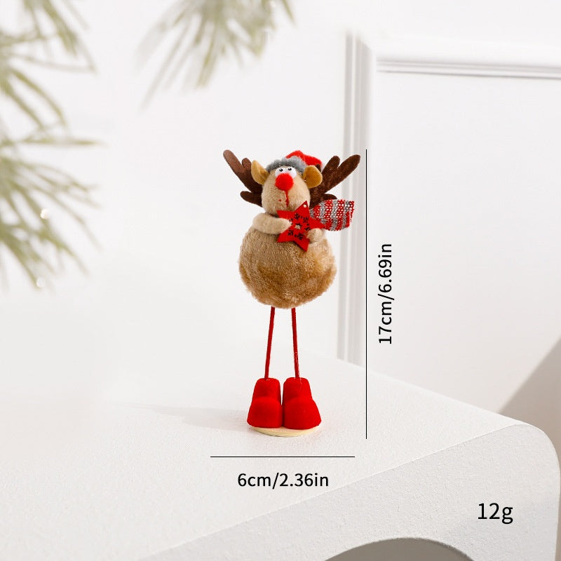 Christmas Santa & Reindeer Tabletop Decorations Set
