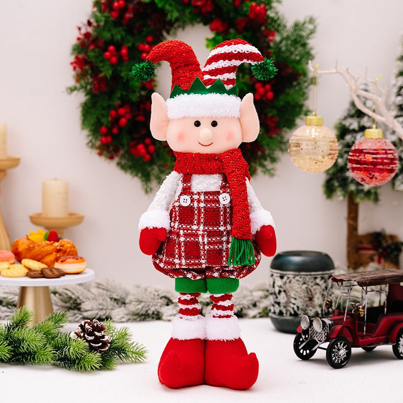 Christmas Elf Doll Ornaments — Playful Tabletop Decor