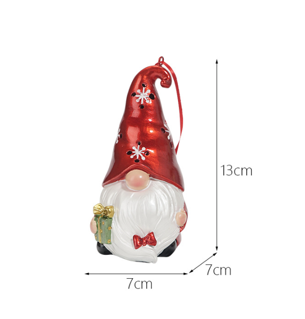Christmas Gnome Ornament for Whimsical Tree Displays