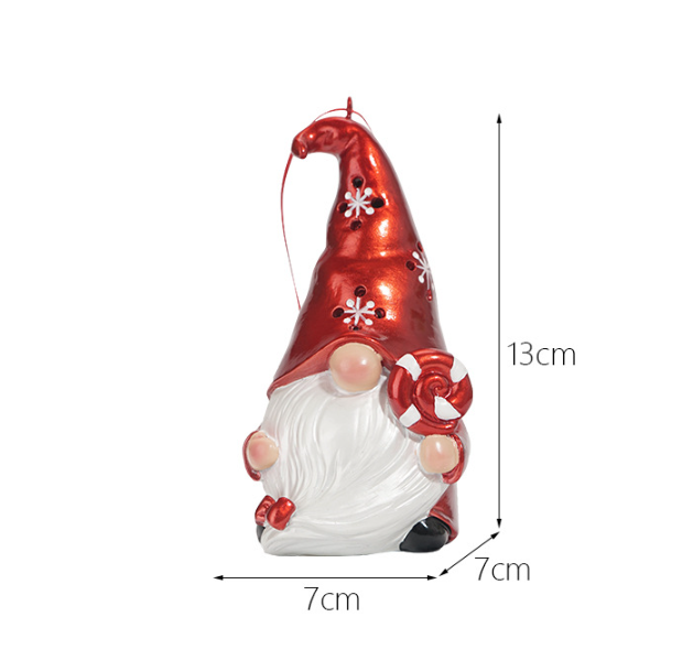 Christmas Gnome Ornament for Whimsical Tree Displays