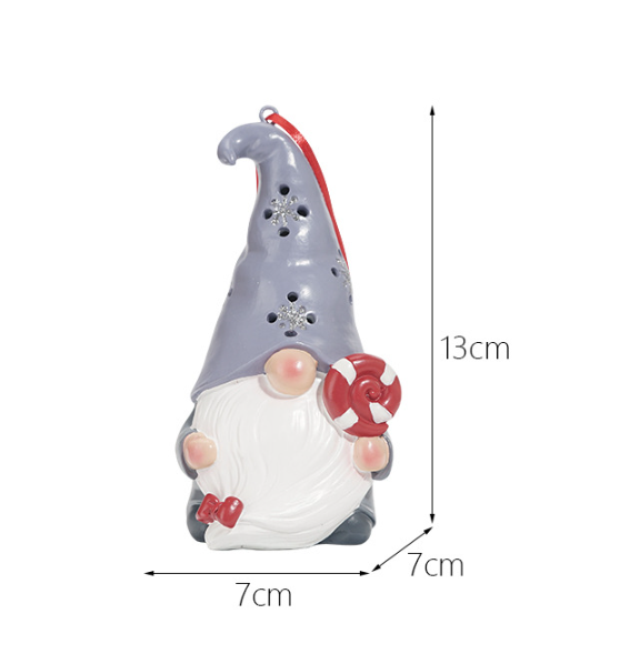 Christmas Gnome Ornament for Whimsical Tree Displays