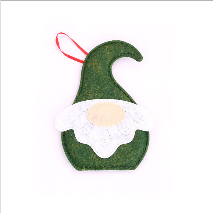 Fabric Santa Gnome Ornaments for Cozy Christmas Decor