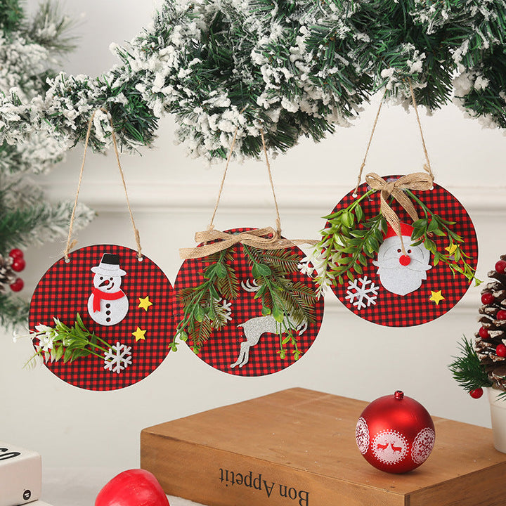 Christmas Hanging Plaques for Rustic Holiday Decor