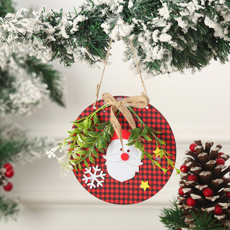 Christmas Hanging Plaques for Rustic Holiday Decor