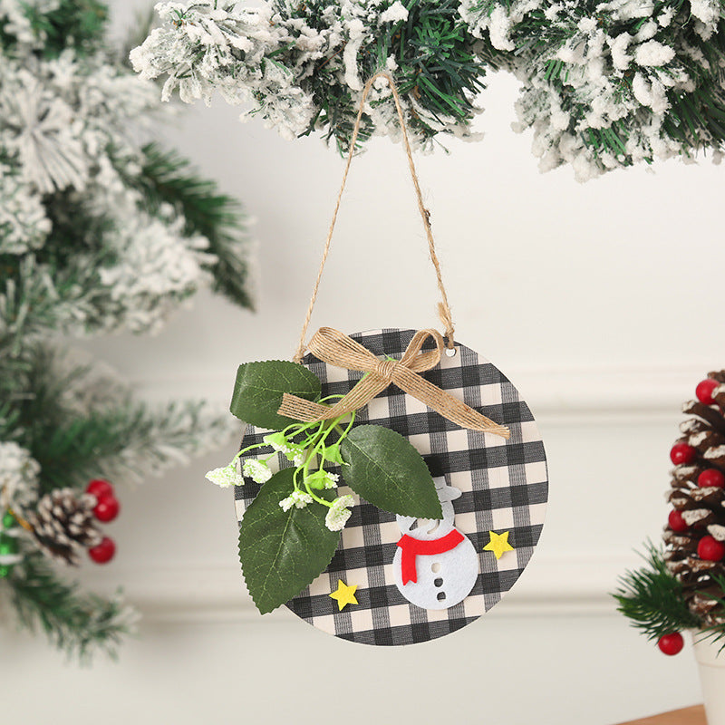 Christmas Hanging Plaques for Rustic Holiday Decor