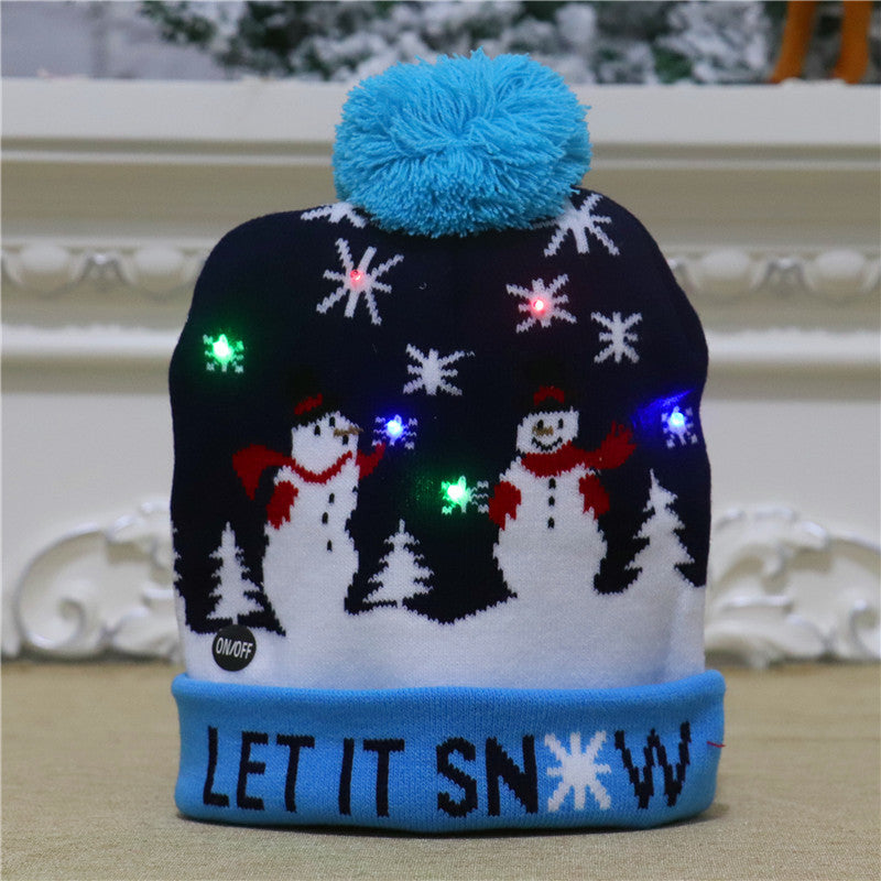 LED Christmas Hats for Adults & Children | Light-Up Fun