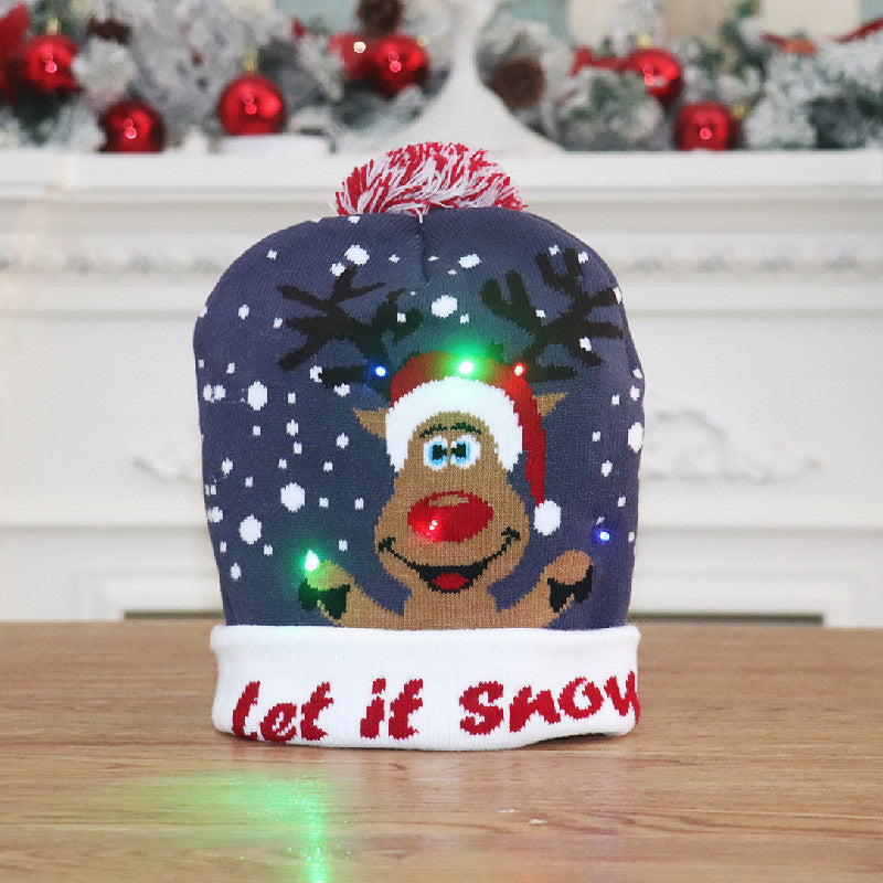 LED Christmas Hats for Adults & Children | Light-Up Fun