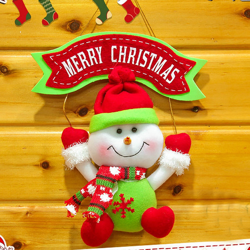 Christmas Snowman Hanging Ornament for Festive Decor