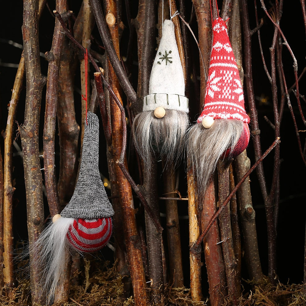 Christmas Tree Decorations Set for Cozy Rustic Charm