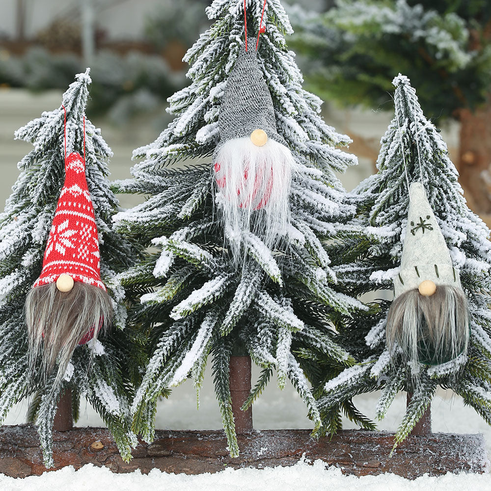 Christmas Tree Decorations Set for Cozy Rustic Charm
