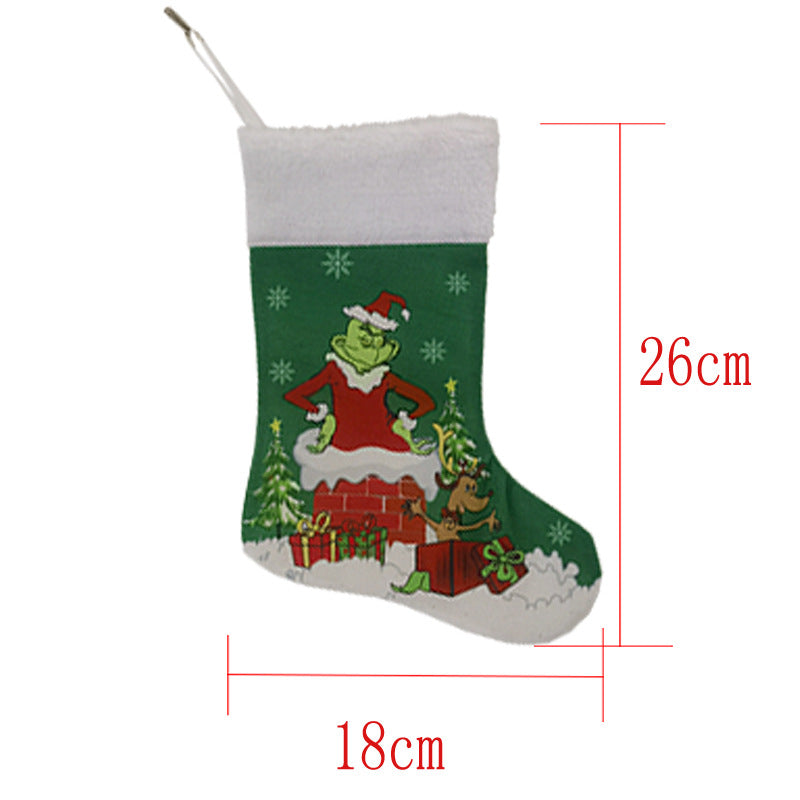 Christmas Stockings Large Whimsical Gift Bags for Kids