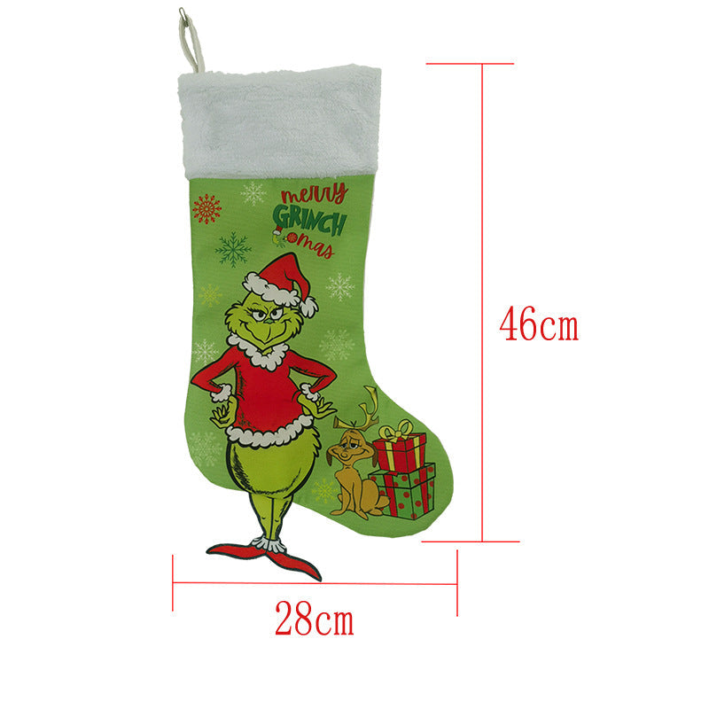 Christmas Stockings Large Whimsical Gift Bags for Kids