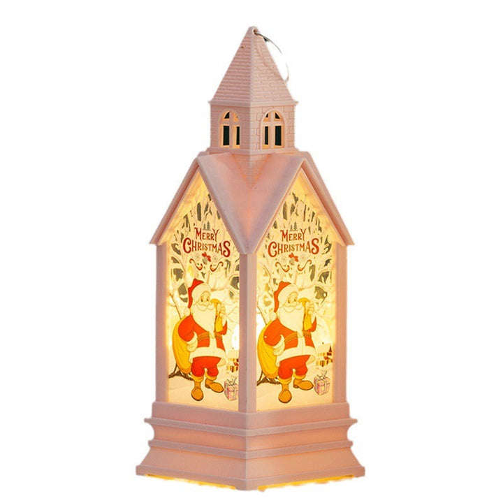 Christmas Castle Lantern for Cozy Holiday Ambience