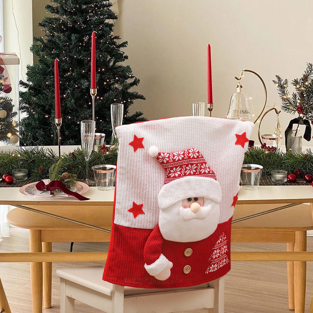Christmas Chair Covers for Festive Holiday Home Decor