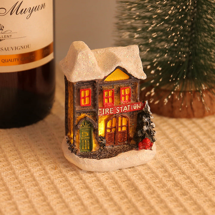 Illuminated Christmas Village Houses for Cozy Displays