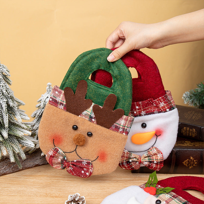 Reusable Christmas Gift Bag for Festive Treat Gifts