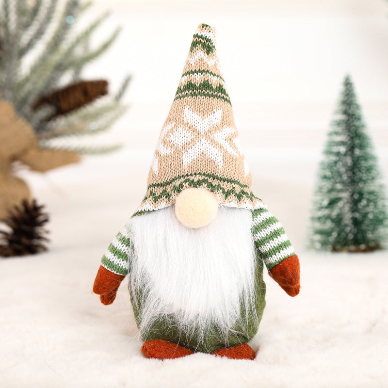 Christmas Gnome Decorations Pair for Cozy Holiday Decor