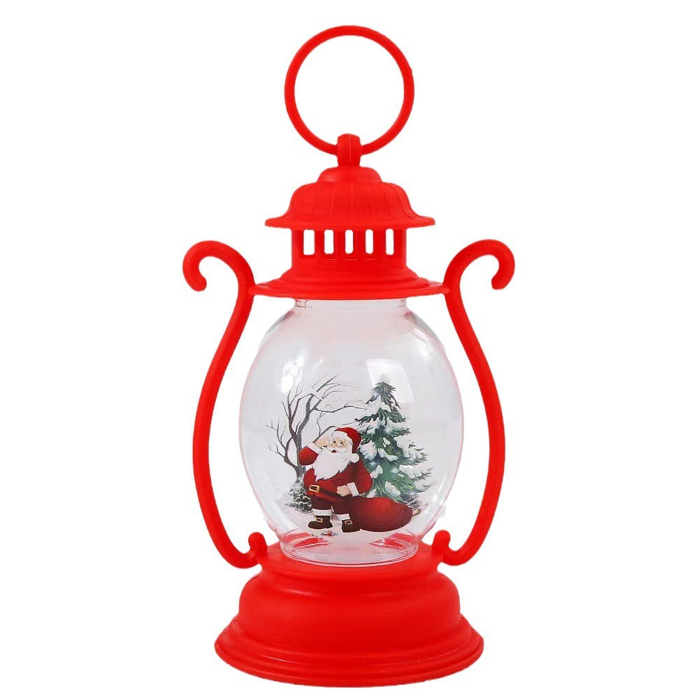 Christmas Lantern Warm Glow Tabletop Holiday Ornament
