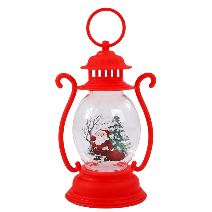 Christmas Lantern Warm Glow Tabletop Holiday Ornament