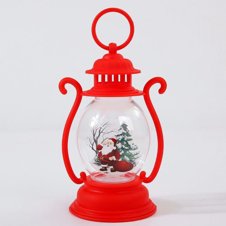 Christmas Lantern Warm Glow Tabletop Holiday Ornament