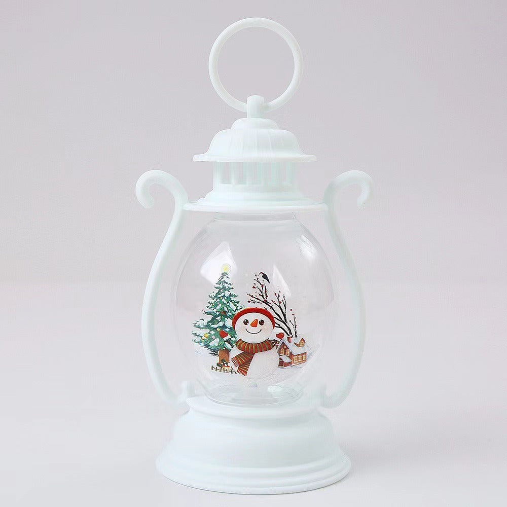 Christmas Lantern Warm Glow Tabletop Holiday Ornament
