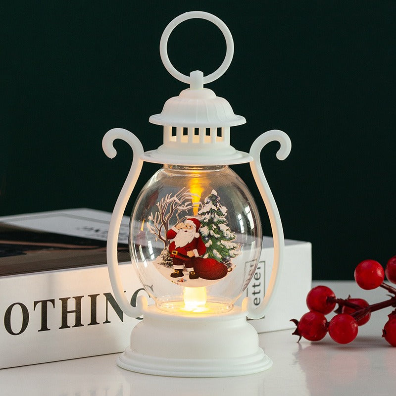 Christmas Lantern Warm Glow Tabletop Holiday Ornament