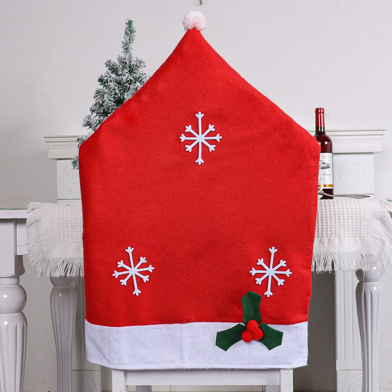 Christmas Chair Covers for Festive Santa-Style Seating
