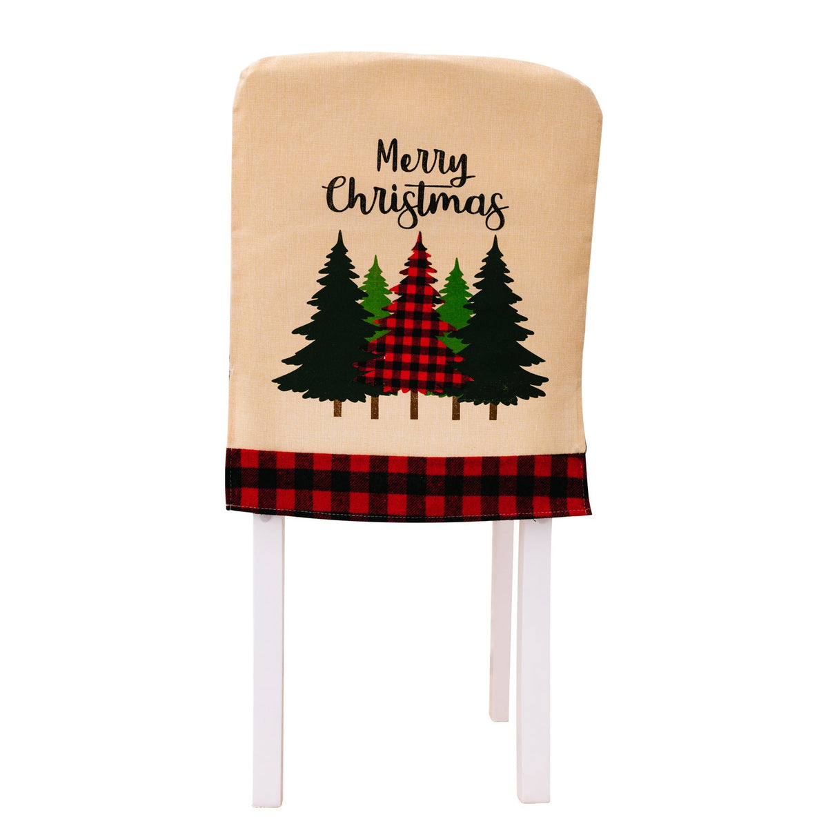 Christmas Chair Covers for a Coordinated Holiday Table
